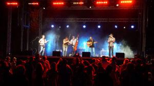 bluegrass band at night