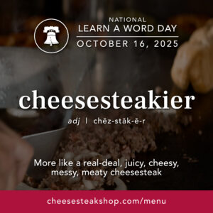 dictionary cheesesteakier definition