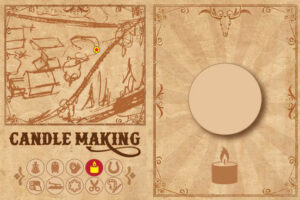 kids club pass book candle making