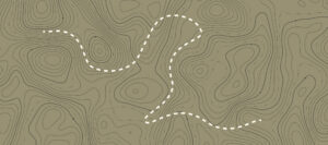 topo map with trail