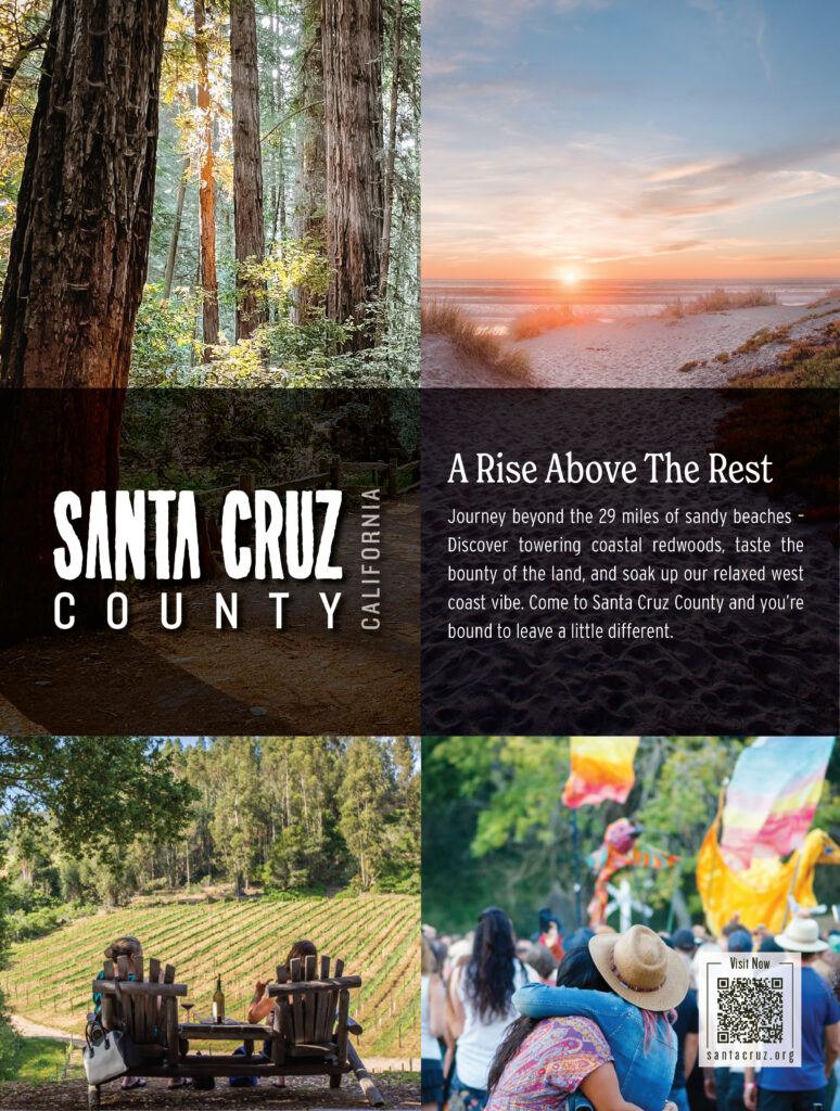 Santa Cruz County magaizne ad